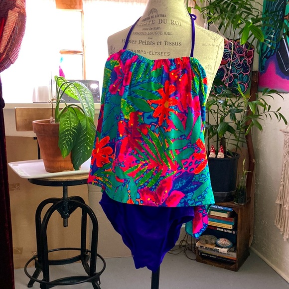 Vintage One Piece Swimsuit by E. Stewart • Size 8 - Picture 1 of 12